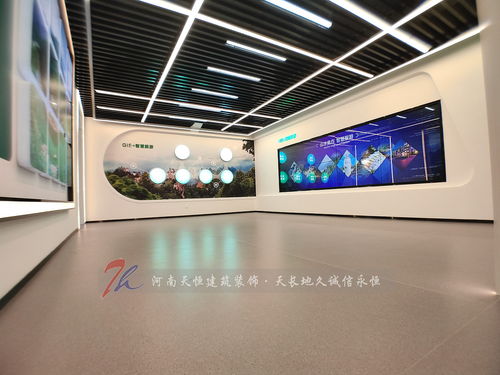 郑州展厅设计 公司案例展厅设计有科技感